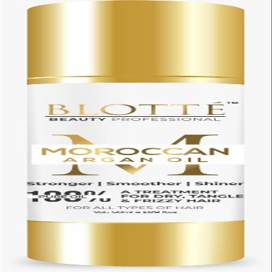 BLOTT Moroccan Argan Oil Hair Serum -Stronger Smoother Shiner. A Treatment For Dry, Tangle & Frizzy Hair 50 Ml