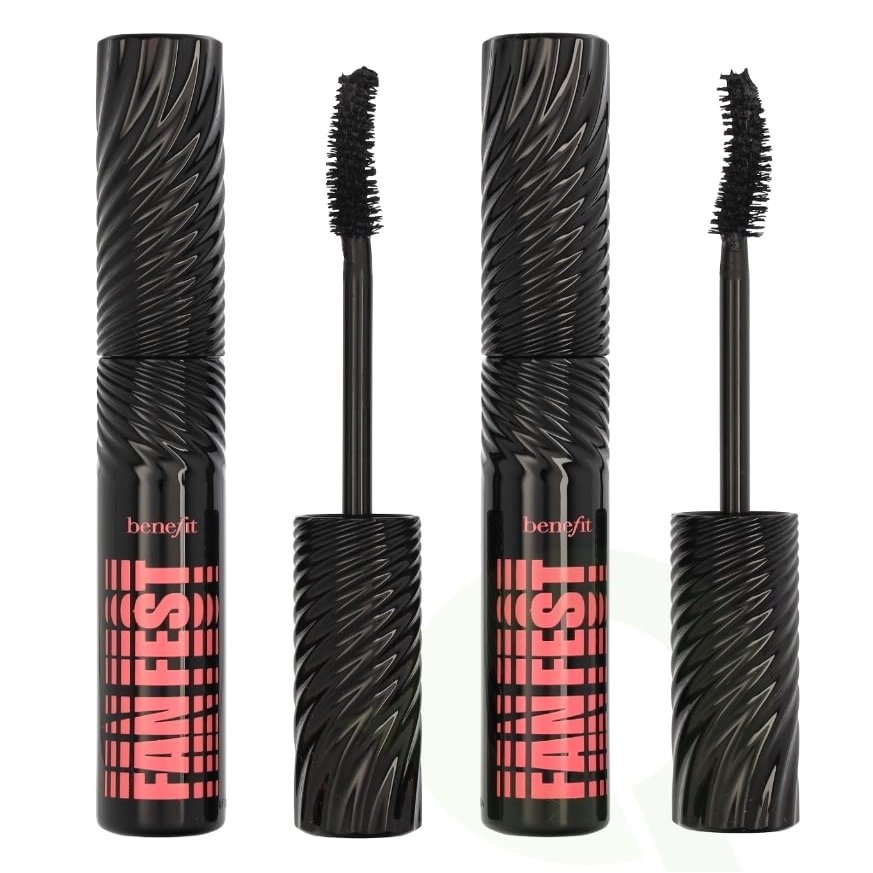 Benefit Fan Fest Fanning & Volumizing Mascara 2-Piece Set (0.3 Ounce Full Size + 0.14 Ounce Mini)