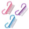 3PCS Nail Brush,Nail Hand Scrubbing Cleaning Brush, Handle Grip Nail Brushes for Toes and Nails Cleaner view 1