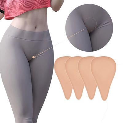 Niibor Camel Toe Concealer, Seamless Camel Toe Preventer, Anti Camel Toe Cover, Breathable Hypoallergenic Adhesive Covers for Seamless Style, Camel Toe Guard Stopper Pack of 4
