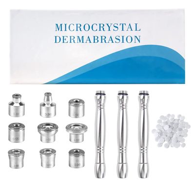 ZEIZOMZER Diamond Dermabrasion Head, Microdermabrasion Kit (9 Tips and 3 Wands and 1 Pack Filters), Facial Exfoliator Tool for Home