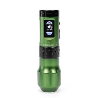 Ava UNI-B Adjustable Stroke Wireless Tattoo Pen - Adj Stroke 2.5mm to 4.5mm (Green, UNI-B Short)