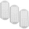 3pcs Foot File Replacement Blades, Stainless Steel File Callus Tool Corn Remover Skin Remover Foot File Tool Feet Shaver Dead Skin Convenient Foot Scraper (Silver) view 1