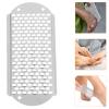 3pcs Foot File Replacement Blades, Stainless Steel File Callus Tool Corn Remover Skin Remover Foot File Tool Feet Shaver Dead Skin Convenient Foot Scraper (Silver) view 3