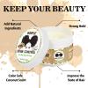 8.8 OZ Edge Control Wax for Women Strong Hold Non-greasy Edge Control Smoother Edge Wax, Edge Wax Styling Gel Edge Control for Black Hair No Flaking, Strong Hold Water-based Edge Stay Gel Coconut view 3
