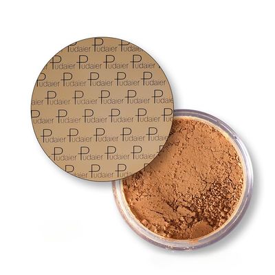 Matte & Shimmer Loose Powder for Highlighting, Contouring, and Flawless Finish (02# Rocks)