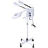MNBVH 3 in 1 Professional Facial Steamer with 8X Magnifying Lamp for Salon Spa Beauty Skin Care Equipment, Adjustable Height, with 4 Rollers for Easy Move view 3