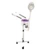 MNBVH 3 in 1 Professional Facial Steamer with 8X Magnifying Lamp for Salon Spa Beauty Skin Care Equipment, Adjustable Height, with 4 Rollers for Easy Move view 4