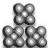 3 Pack Shaver Replacement Blades Compatible with F-ree-bird Head Shaver Kit, 5 Blades Shaver Replacement Heads for Bald Men, Ruixin Replacement Blades for Flex-series Electric. view 1