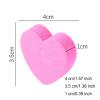 10 Pcs Heart Shaped Nail File Double Sided Nail Buffer Washable Nail Buffer Block Nail Buffer Strips Nail Manicure Tools view 2