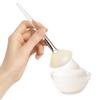 APPEARUS Natural Goat Hair Facial Mask Fan Brush - Soft, Gentle & Professional for Foaming, Exfoliating & Skincare Application (Medium) view 1