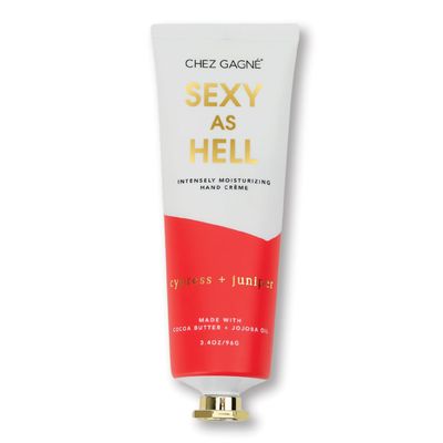 Chez Gagn Intensely Moisturizing Vegan Hand Cream, Jojoba Oil Cocoa Butter,Non-Greasy, Fast-Absorbing, USA - Hand Job, Anti-Granny Hands, Dew Me (3.4, Cypress + Juniper - Sexy as Hell)