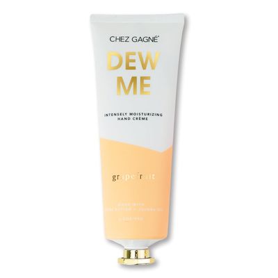 Chez Gagn Dew Me Hand Crme - Grapefruit Scented, 3.4oz, Intensely Moisturizing, No Parabens, Sulfates or Phthalates