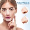 minkissy 200 Pcs Sticker Paper Nose Patches for Blackheads Chin Cleansing Patches T Zone Skin Care Nose Pore for Pores Strips Cotton Pad for Pure Cotton White view 4