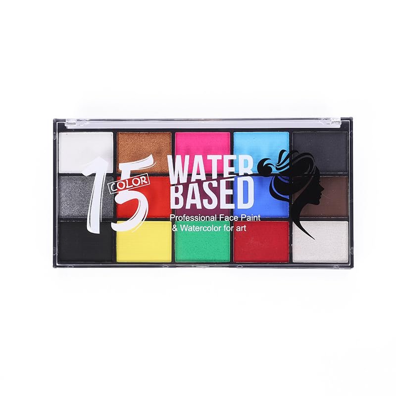 Water based colors painted body and face (WTCOLOR11)
