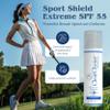 Clear Choice Sport Shield Extreme SPF 55 - Alkaline Skin Therapy Sunscreen, Non-Comedogenic, Anti-Aging Protection with Zinc Oxide & Antioxidants, For All Skin Types, Rosacea & Daily Use view 4