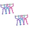 FOMIYES 6pcs Facial Hair Remover Portable Spring Epilators for Painless Face Hair Removal for Forehead Cheeks Upper Lip Chin Gentle Skin No Chemicals view 1