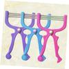 FOMIYES 6pcs Facial Hair Remover Portable Spring Epilators for Painless Face Hair Removal for Forehead Cheeks Upper Lip Chin Gentle Skin No Chemicals view 3