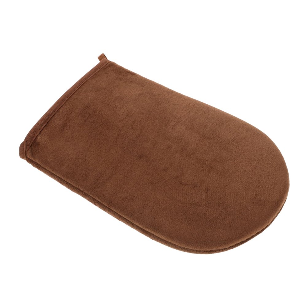 minkissy Self Tanning Mittens Tanning Mitt Back Lotion Applicator Glove Soft Flocked