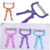 FOMIYES 9pcs Facial Hair Epilators Portable Spring Hair Removal Tool for Smooth Skin Painless for Women Men for Forehead Cheeks Upper Lip and Chin view 3