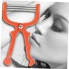 FOMIYES 9pcs Facial Hair Epilators Portable Spring Hair Removal Tool for Smooth Skin Painless for Women Men for Forehead Cheeks Upper Lip and Chin view 4