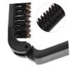 Ipetboom 3pcs Detangling Beard Brush Boar Bristles Portable Folding Grooming Tool for Travel Compact Design for Easy Use and Beard Care for Straightening and Softening Facial Hair view 2