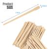 100 Pcs Wax Sticks, Wooden Waxing Sticks, Wax Strips, Eyebrow Wax Sticks, Small Waxing Applicator Sticks for Hair Removal, Facial, Smooth Skin (100 Pack) view 2