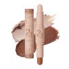 Dual-Ended Cream Contour & Highlight Stick Set - Face Sculpting with Longwear Water-Resistant Formula, Natural Finish, Blendable for All Skin Tones (Pearl White, Dark Brown) view 1