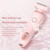 Glide Pro 3.0 2 in 1 Wet & Dry Electric Waterproof Razor, Painless Hair Removal, Removable Head for Bikini, Legs, Arms, Underarm (Blue) view 3