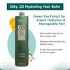 SILKY Technobasic .03 Hydrating Hair Balm with Green Tea Extract - Daily Herbal Hair Treatment for Instant Hydration & Manageable Hair - Hair Mask 1000 ml view 2