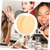 WOONEKY 5pcs Wet Dry Powder Puff for Cream Liquid and Foundation Soft Oval Makeup Tools Gentle and Eco-friendly Beauty Applicators Women view 2