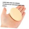 WOONEKY 5pcs Wet Dry Powder Puff for Cream Liquid and Foundation Soft Oval Makeup Tools Gentle and Eco-friendly Beauty Applicators Women view 3