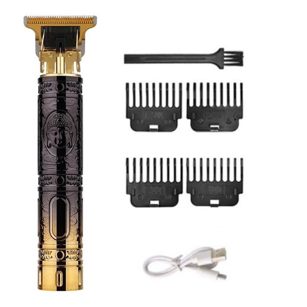 Razors Hair Cutting Machine Hair Clippers Rechargeable Beard Shaver Professional Electric Hair Trimmer for Men Barber(HJ Buddha-no Box)