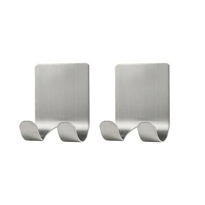 UJNHGQ 304 Stainless Steel Razors Holder No-Punch Bathroom Men Shaving Shaver Razor Stand Shelf Razor Storage Rack Bathroom Organizer,2pcs,1