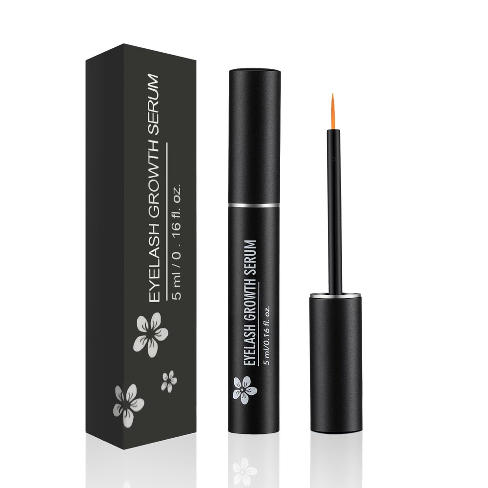 Lash Serum - 5ml Eyelash Growth Serum, Advanced Lash Enhancing Treatment for Eyelash Growth Thickness, Stronger, Healthier Lashes & Brows, Vegan & Cruelty-Free