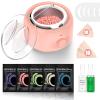 TIKESI Waxing Kit - Wax Warmer for Hair Removal, Hard Wax Kit with 14oz 5 Bags Hard Wax Beans for Full Body, Legs, Face, Eyebrows, Bikini, Brazilian Waxing Kit for Women Men view 1