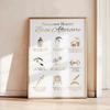 3 Pieces Framed Wall Art Brow Permanent Makeup Brow Shapes Poster PMU Brow Aftercare Prints Canvas Painting PMU Brow Styles Artwork for Brow Salon Decoration with Inner Frame view 3