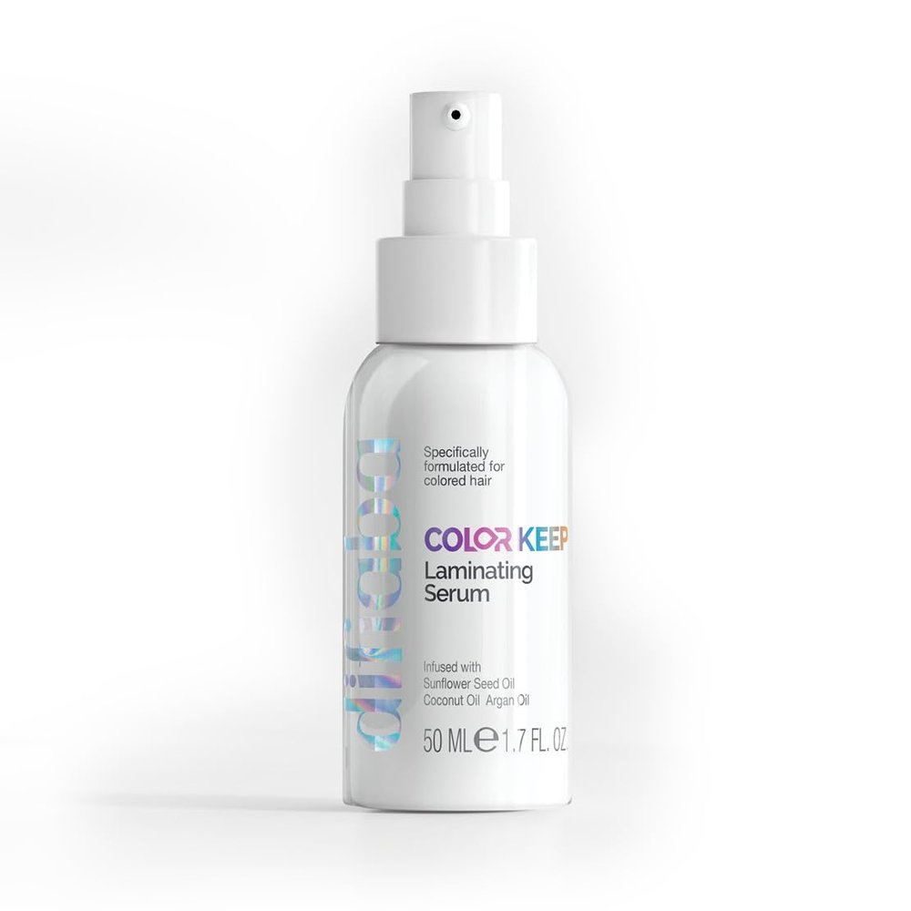 Difiaba - Laminating Hair Serum Color Keep - Nourish & Protect Color-Treated Hair - Restores Damaged Hair - Ultralight Formula with Plant-Based Oils - Adds Incredible Shine & Softness