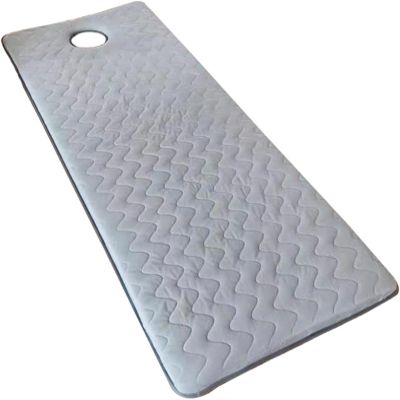 Beauty Salon Bed, Foam Mattress Topper for Spa Bed Massage Table Lash Bed Mattress Topper Cover Lash Bed Cushion with Elastic Bands(Gray,80x190cm 6cm)