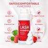 ACTROL Eyelash Extension Cleanser 500ml Strawberry Natural Lash Extension Shampoo Professional Eyelid Foaming Cleanser Paraben & Sulfate Free Non-lrritating with Salon and Home Care view 3