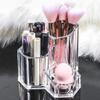 Women Makeup Brush Holder Acrylic Organizer Cosmetic Brush Storage Box Eyeliner Mascara Organizer Cosmetic Storage Display Case view 1