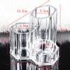 Women Makeup Brush Holder Acrylic Organizer Cosmetic Brush Storage Box Eyeliner Mascara Organizer Cosmetic Storage Display Case view 2