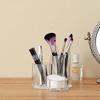 Women Makeup Brush Holder Acrylic Organizer Cosmetic Brush Storage Box Eyeliner Mascara Organizer Cosmetic Storage Display Case view 3