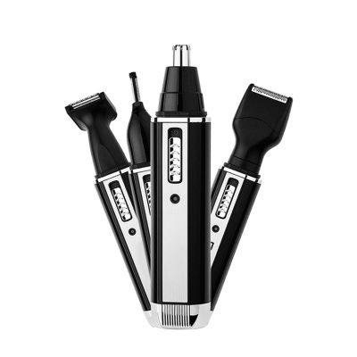 4 in 1 Rechargeable Men Electric Nose Ear Hair Trimmer Painless Women Trimming Side Burns Eyebrows Beard Hair Clipper Cut Shaver