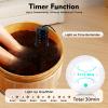 110V Ionic Foot Bath Detox Machine Foot SPA, Household Ionic Cleanse Detox Foot Bath Spa Machine, Foot Detox Ionic Machine SPA Negative Hydrogen System for Home Salon Spa, No Foot Basin view 3