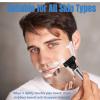 6-Blade Razor for Men, Men's Razors Set Includes Handle & Blade Refills, Precision Manual Beard Trimmer Safety Men Shaving Essentials Kit Travel Face Cleansing Shaver (1 Razor + 15 Blades) view 3
