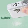 2 in 1 Electric Nail Clipper, Fast Polishing Automatic Fingernail File Machine for Adults Children view 2