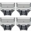 Men's Razor Blade Refills, 4 Count, Sharper 5-Blade, For Close and Comfortable Shaves with taha sticker view 1
