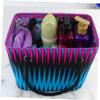 1pc Bath Shower Organizer Travel Makeup Bag Toiletry Bags for Traveling Travel Makeup Kit Camping Shower Tote Bag Travel Bathroom Pink Bath Basket Fitness Portable/76 view 2