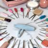 50 Pcs White Mini Plastic Contact Lens Clip Beauty Tweezers Makeup Tool Hair Removal Tweezers for Double Eyelid, Hand Tools view 2